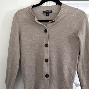 Banana Republic Women Extra Fine Italian Merino Button Cardigan